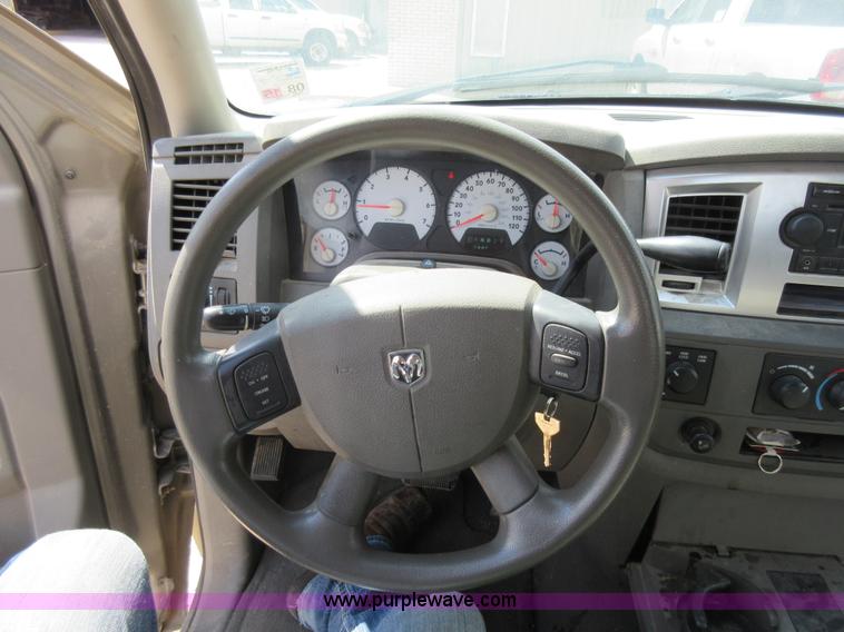 image for item L2754 2007 Dodge Ram 2500 Quad Cab pickup truck