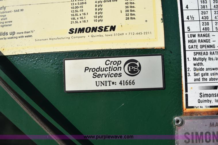 image for item L5046 Simonsen spreader