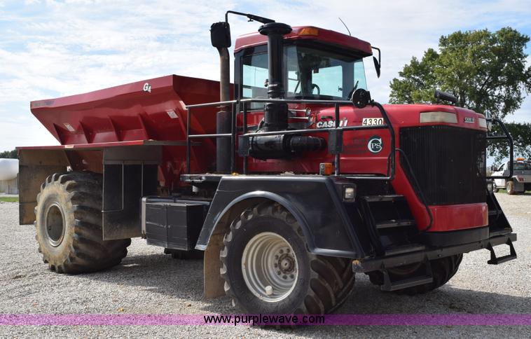 image for item L5054 2001 Case IH FLX 4330 self-propelled applicator