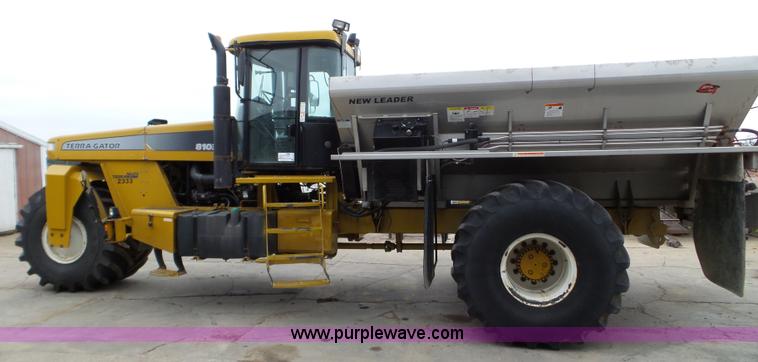 image for item L5061 2005 Ag-Chem TerraGator 8103 applicator cab and chassis