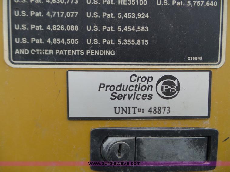 image for item L5062 1999 Ag-Chem RoGator 854 self-propelled sprayer