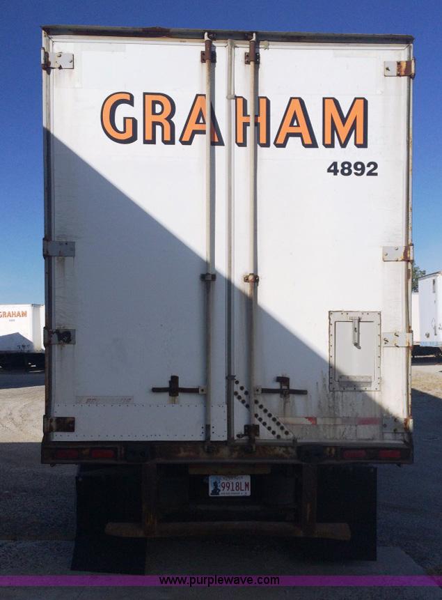 image for item D1775 1995 Fruehauf dry van trailer