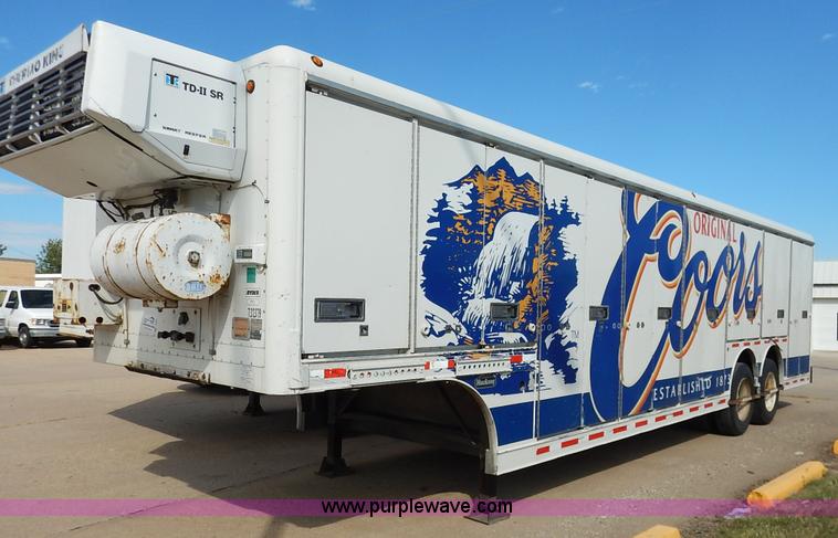 image for item J6453 1998 Hackney beverage trailer