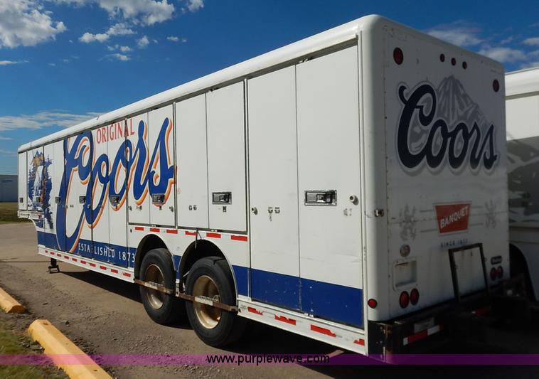 image for item J6453 1998 Hackney beverage trailer