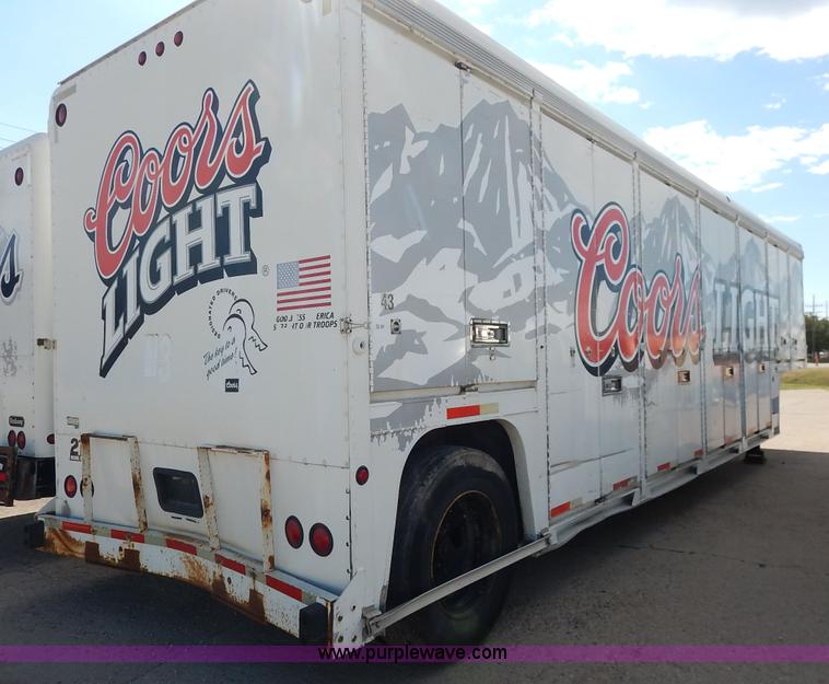 image for item J6458 2000 Centennial beverage trailer