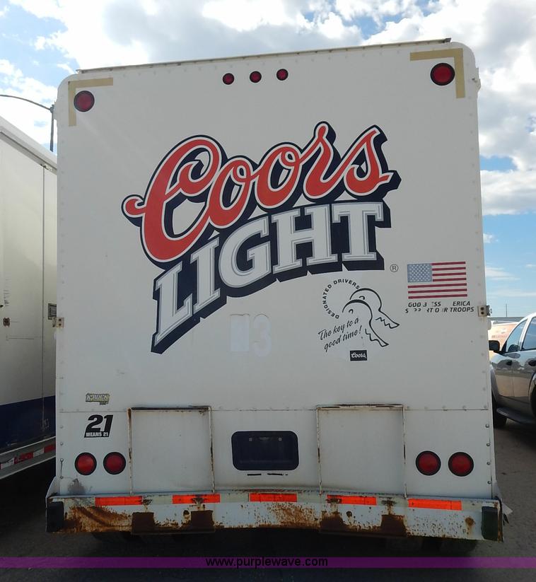image for item J6458 2000 Centennial beverage trailer