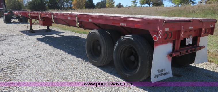 image for item L2421 1979 Transcraft ETH-40-65 flatbed trailer