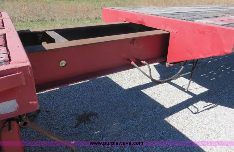 image for item L2421 1979 Transcraft ETH-40-65 flatbed trailer