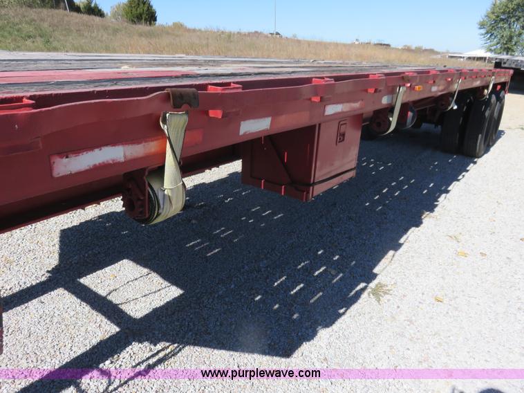 image for item L2421 1979 Transcraft ETH-40-65 flatbed trailer