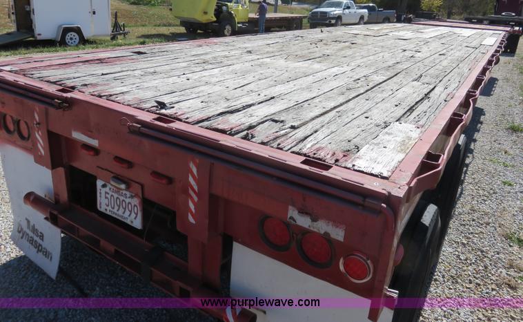 image for item L2421 1979 Transcraft ETH-40-65 flatbed trailer