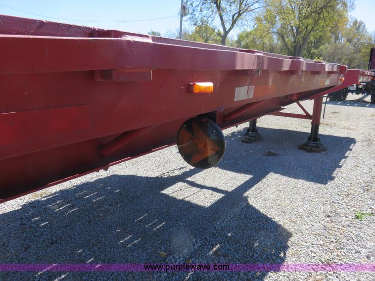 image for item L2421 1979 Transcraft ETH-40-65 flatbed trailer