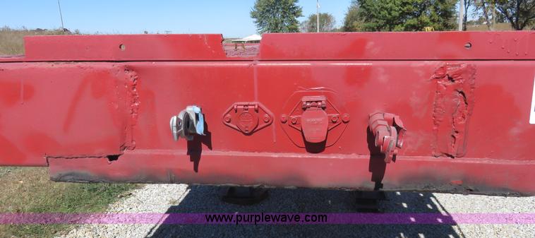image for item L2421 1979 Transcraft ETH-40-65 flatbed trailer