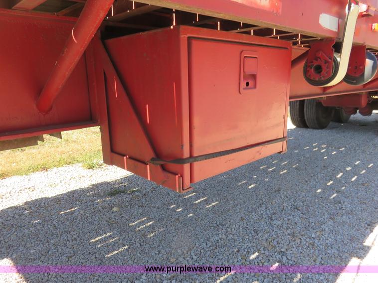 image for item L2421 1979 Transcraft ETH-40-65 flatbed trailer