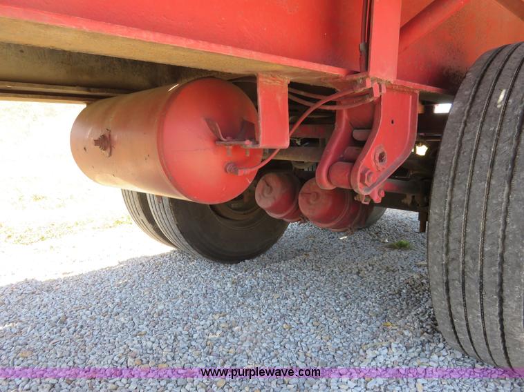 image for item L2421 1979 Transcraft ETH-40-65 flatbed trailer