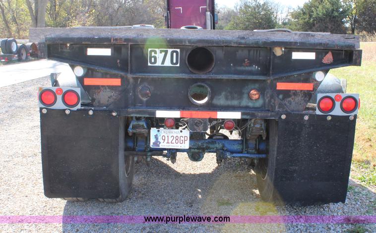 image for item L2445 1957 Utility OPX10 pole trailer