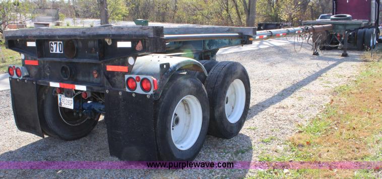 image for item L2445 1957 Utility OPX10 pole trailer