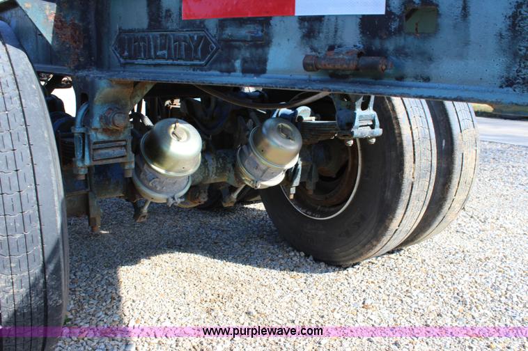 image for item L2445 1957 Utility OPX10 pole trailer