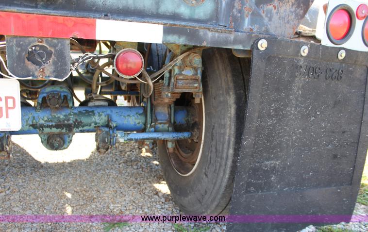image for item L2445 1957 Utility OPX10 pole trailer
