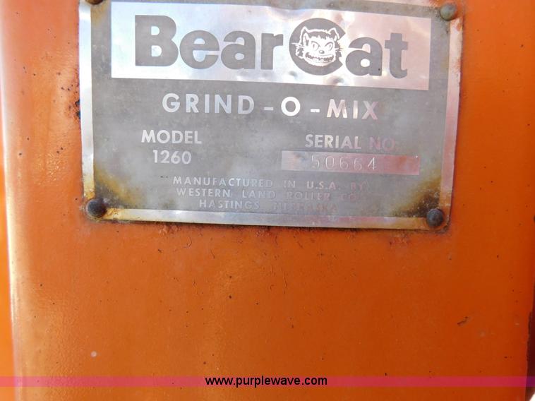 image for item AW9445 Bear Cat 1260 grinder mixer