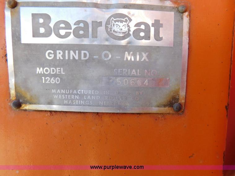 image for item AW9445 Bear Cat 1260 grinder mixer