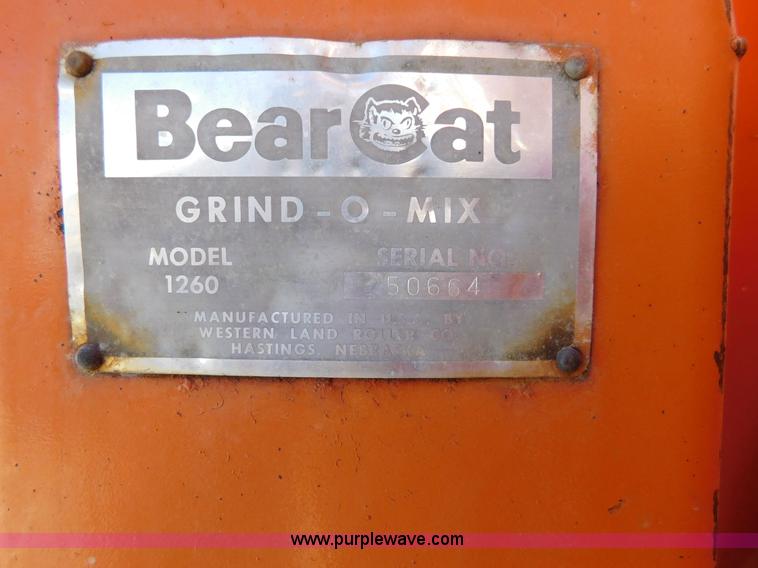 image for item AW9445 Bear Cat 1260 grinder mixer