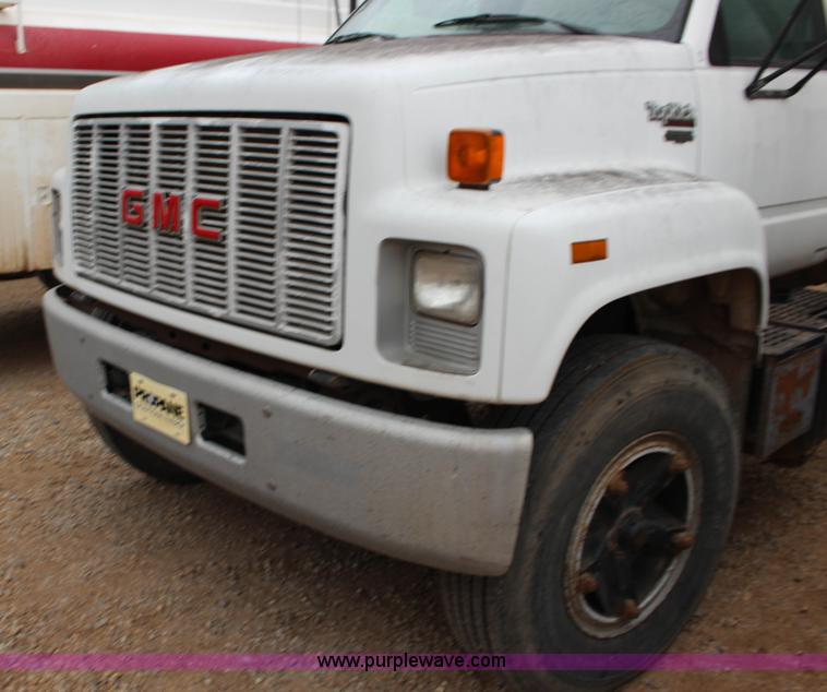 image for item BC9168 1993 GMC TopKick dust collector truck