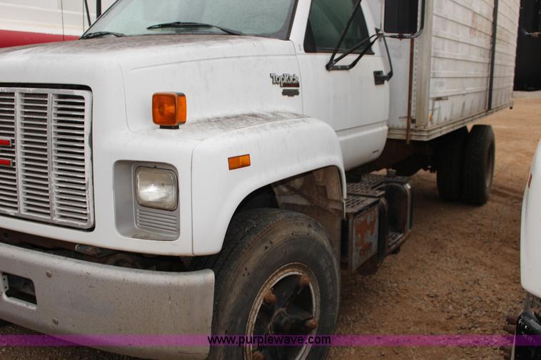 image for item BC9168 1993 GMC TopKick dust collector truck