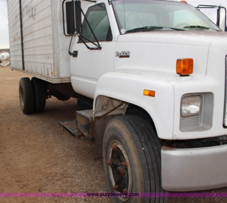 image for item BC9168 1993 GMC TopKick dust collector truck