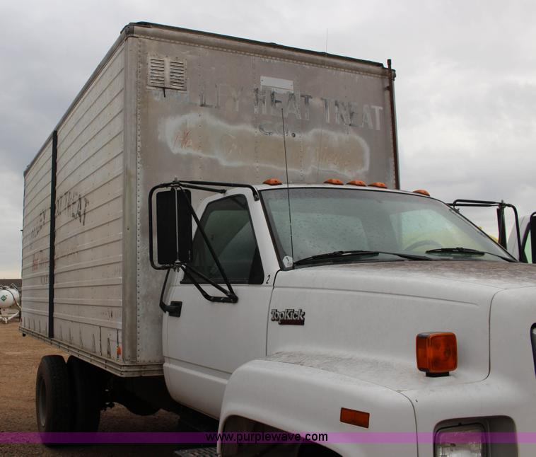 image for item BC9168 1993 GMC TopKick dust collector truck