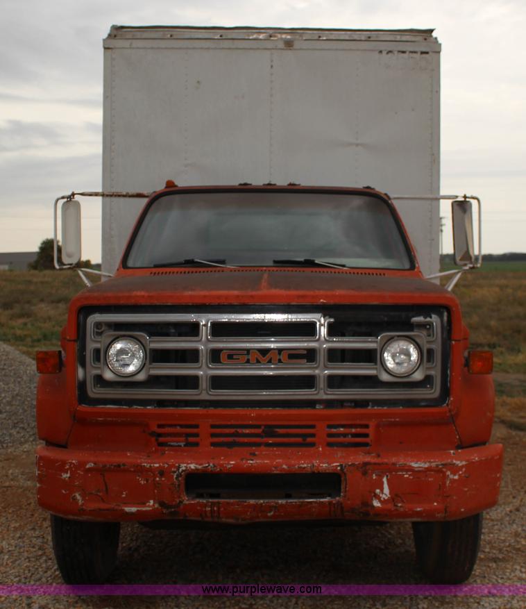 image for item BC9169 1974 GMC 6500 dust collector truck