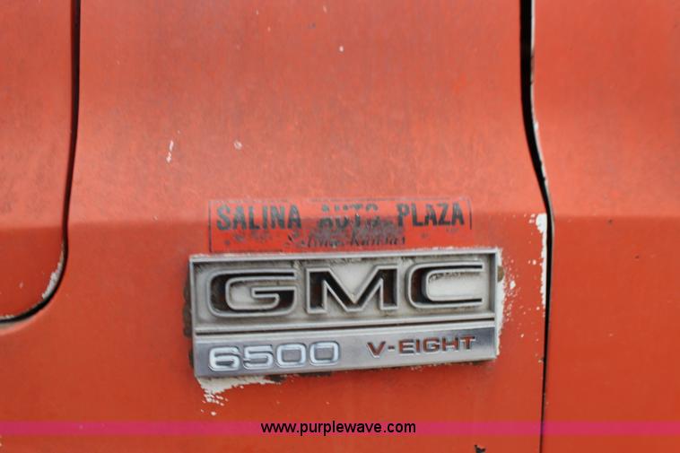 image for item BC9169 1974 GMC 6500 dust collector truck