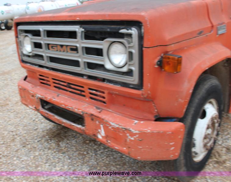 image for item BC9169 1974 GMC 6500 dust collector truck