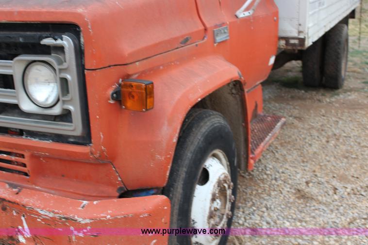 image for item BC9169 1974 GMC 6500 dust collector truck