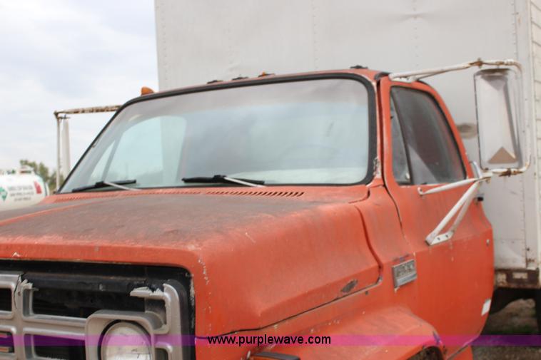 image for item BC9169 1974 GMC 6500 dust collector truck