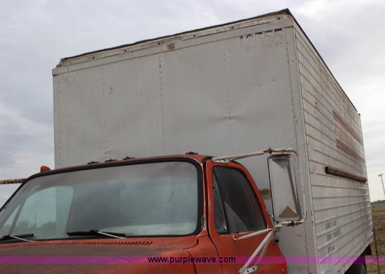 image for item BC9169 1974 GMC 6500 dust collector truck