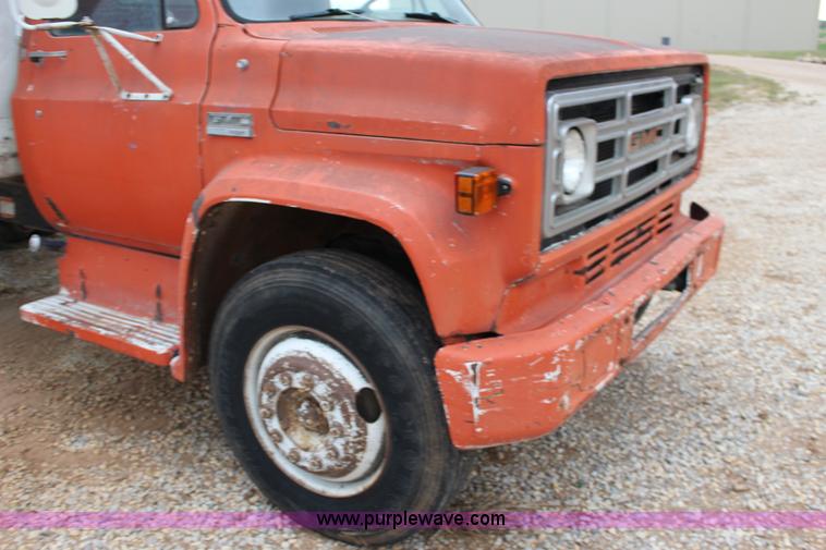 image for item BC9169 1974 GMC 6500 dust collector truck