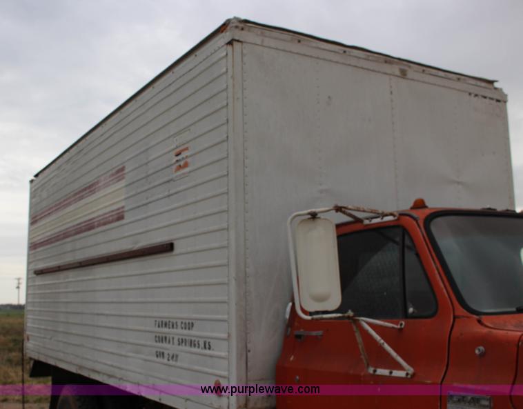 image for item BC9169 1974 GMC 6500 dust collector truck