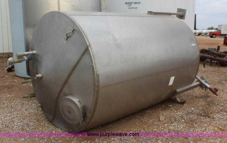 image for item BC9170 1,200 gallon stainless steel tank