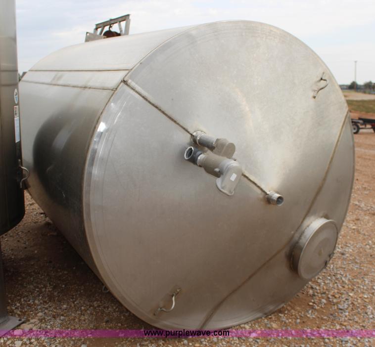 image for item BC9170 1,200 gallon stainless steel tank