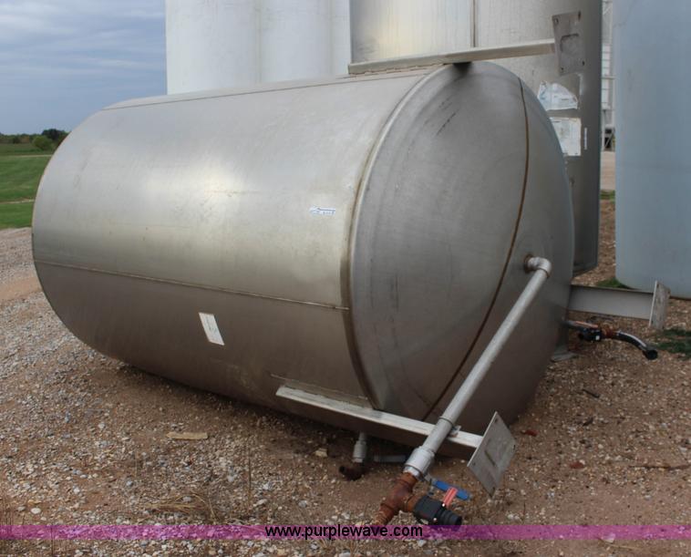 image for item BC9170 1,200 gallon stainless steel tank