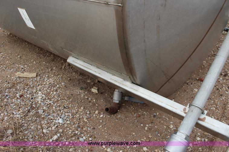 image for item BC9170 1,200 gallon stainless steel tank