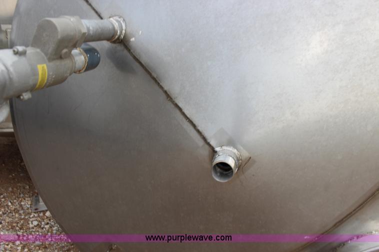 image for item BC9170 1,200 gallon stainless steel tank