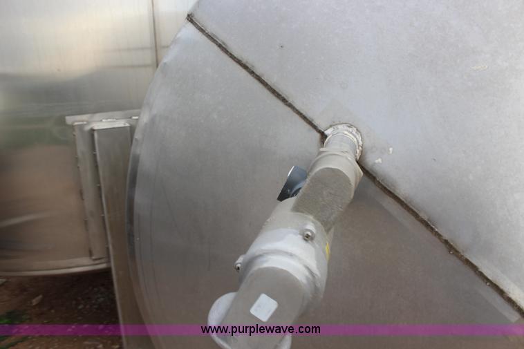 image for item BC9170 1,200 gallon stainless steel tank