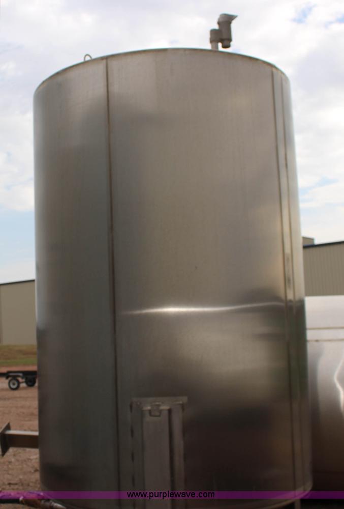 image for item BC9171 1,200 gallon stainless steel tank