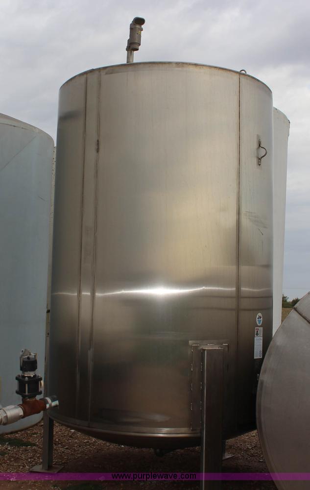 image for item BC9171 1,200 gallon stainless steel tank