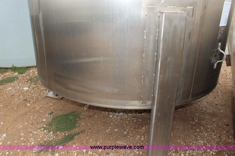 image for item BC9171 1,200 gallon stainless steel tank