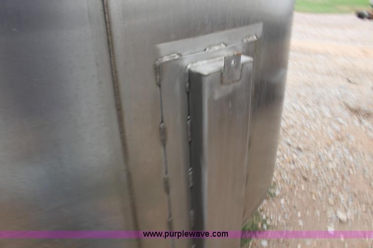 image for item BC9171 1,200 gallon stainless steel tank