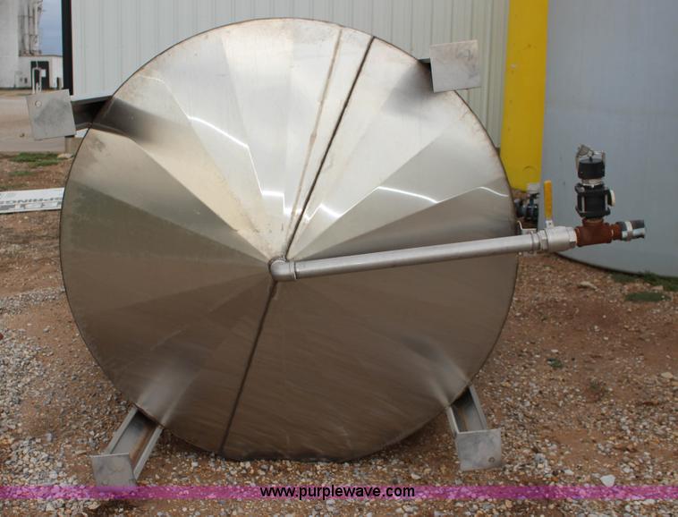 image for item BC9172 1,200 gallon stainless steel tank