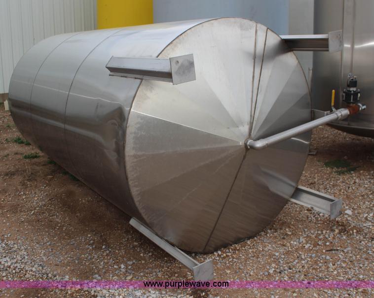 image for item BC9172 1,200 gallon stainless steel tank