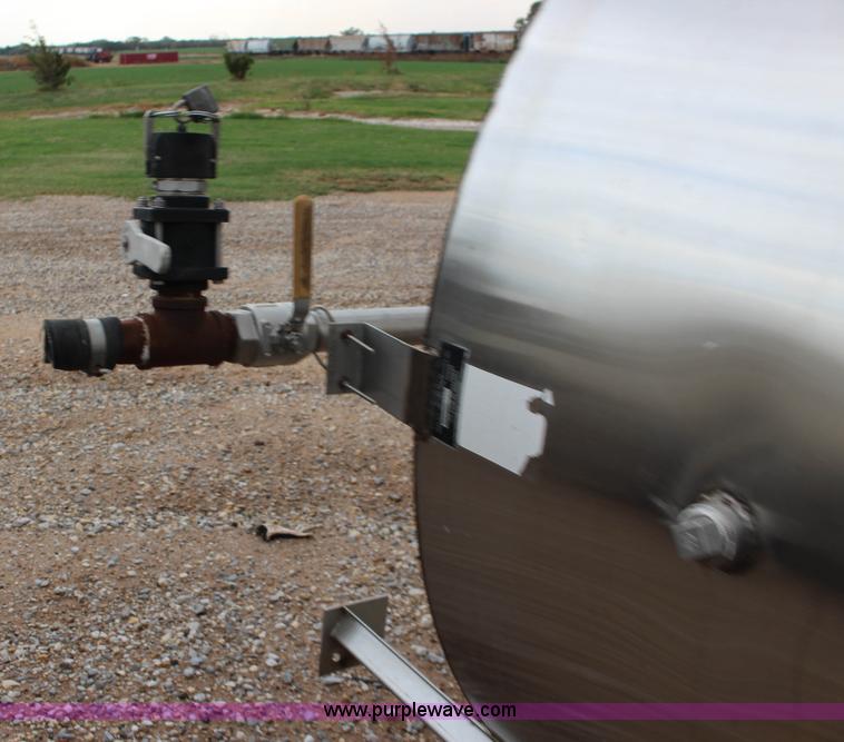 image for item BC9172 1,200 gallon stainless steel tank